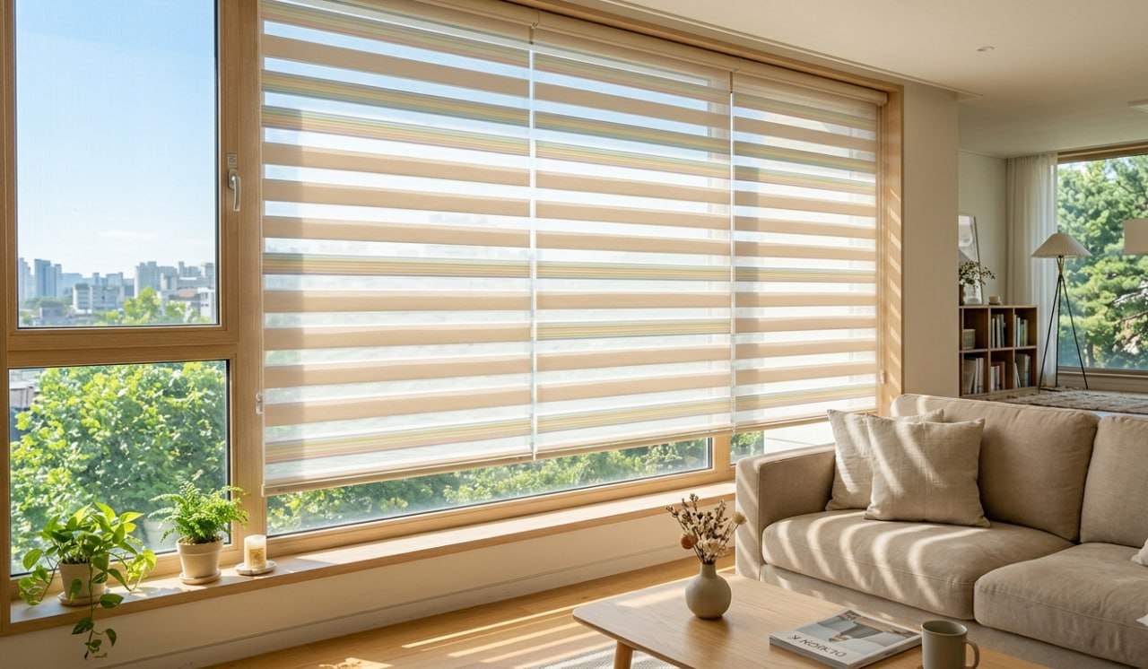 Rèm tự động cho chung cư